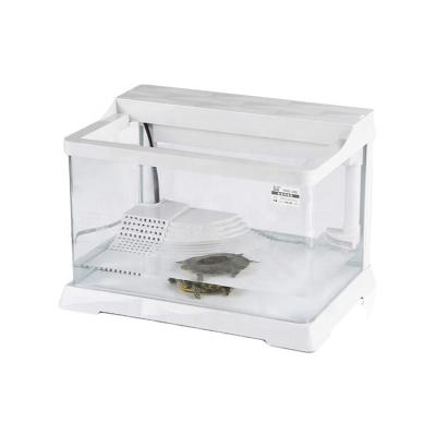 China Sunsun Viable Wholesale Ecological Turtle Cylinder Aquarium Glass Aquarium for sale