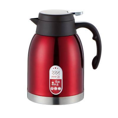 China 2021 Amazon1.6L Hot Sell Coffee Pot Double Wall Stainless Steel Vacuum Insulated PORTABLE Coffee Thermos for sale