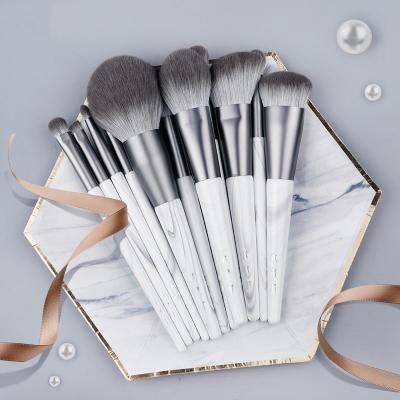 China Durable.skin-friendly MYDESTINY Synthetic hair Aluminum tube Solid wood handle 12Pcs Cloud Dye Series Makeup brush set Factory Spot sale for sale