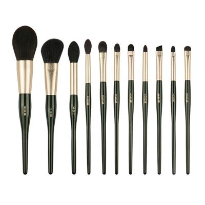 China Durable.skin-friendly MYDESTINY Synthetic hair Thickened aluminum tube Solid wood paint handle 11Pcs Moran Series Makeup brush set Factory Spot sale for sale