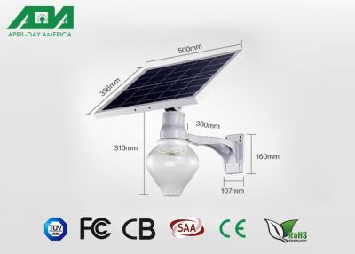 China Light Control 6 W Bright Solar Led Street Light Moonlight Type , Energy Efficient for sale