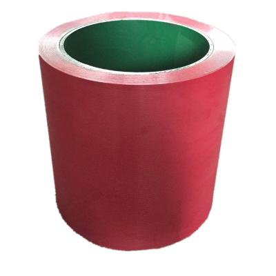 China Rice Mill Machine Parts 10 Inch EPDM Red Color Cast Rubber Drum Roller For Rice Mill Machine for sale