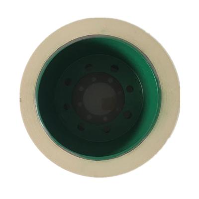 China NBR Roller 12 Inch NBR Amber Rice Rubber Rollers On Aluminum Drum for sale