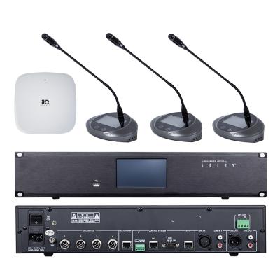 China ITC WiFi Conference Room Equipment Conference System Conference Delegate Wireless Digital Voting Unit Te koop