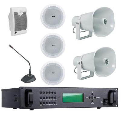 China Best Zone 10 Paging PA Audio System For Factory School T-6232 System for sale