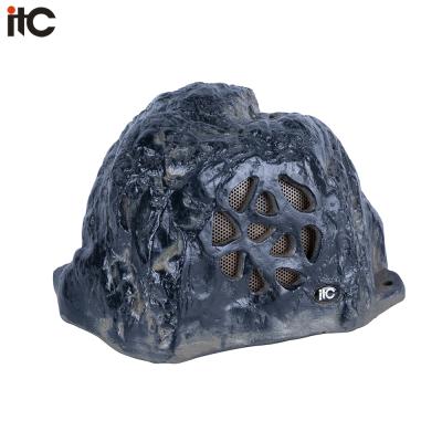 China Outdoor Waterproof Rock Shaped Stone Speaker Landscape Garden Two Way Speaker T-300R en venta