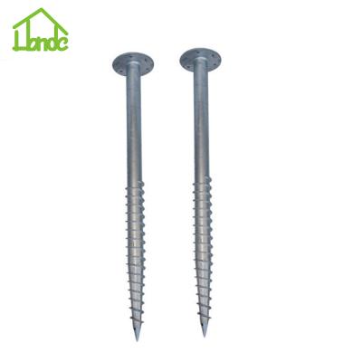 China High Quality China Manufacturer Solar Power System 2000mm Ground Screw for sale