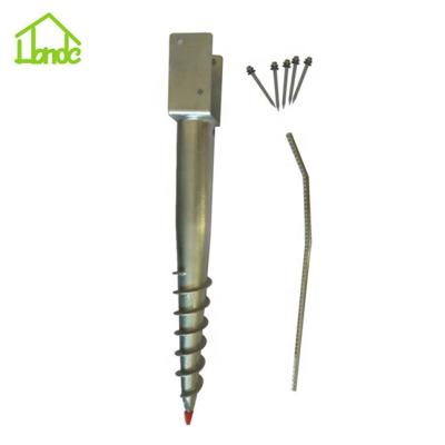 China Solar Power System No-dig Anchor Bolt For Wooden Column for sale