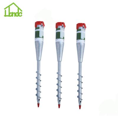 China Steel Pile Anchor Screw Earth Umbrella Good Quality for sale