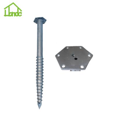 China China Solar Power System Manufacturer Krinner Ground Screws for Garden for sale