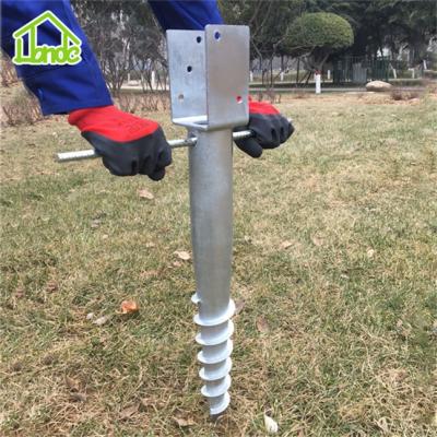 China Solar Power System Earth Ground Screw Anchor Foundations for sale