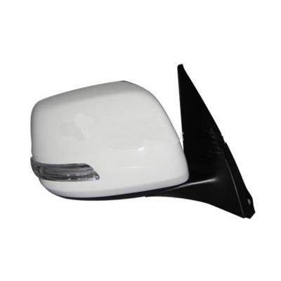 China Bluetooth Car Rearview Side Mirror With Light For Land Cruiser Prado 2014 for sale