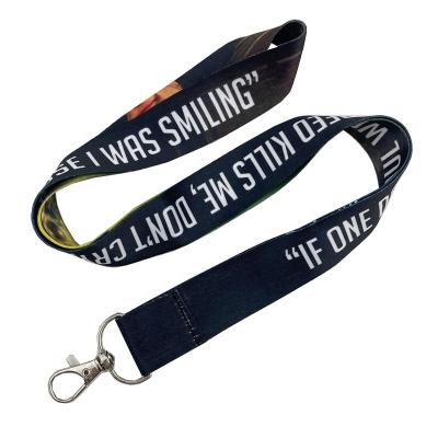 China Promotional Gifts Profession Design Phone Lanyard Polyester Neck Straps Customizable Logo Lanyard For Phone Key And ID for sale