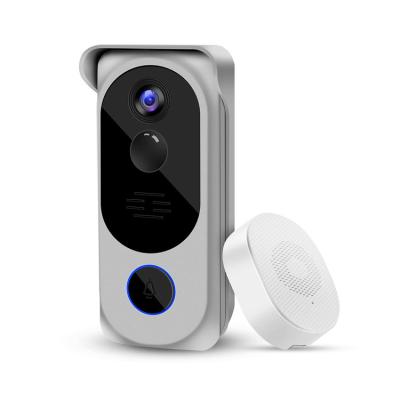 China PIR Motion Detection Hot Sale Wireless Amplifier WiFi Camera 2K HD Smart Video Doorbell For Smartphones With Battery for sale