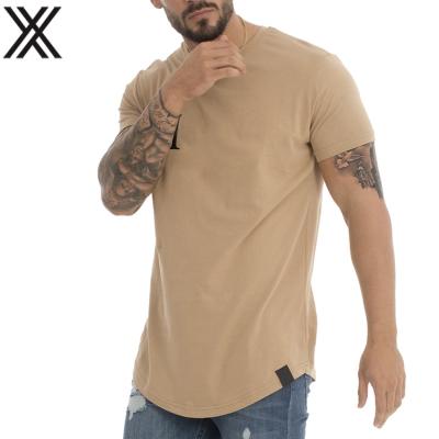 China QUICK DRY custom logo dry-fit t-shirt for men cheap full cotton slim fit t-shirt for sale