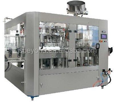 China Automatic Beverage Alcohol Wine Glass Bottle Filling / Manufacturing Machine for sale