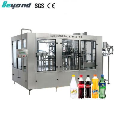 China Beverage Carbonated Semi Automatic Soft Drink Filling Machine Can Soft Drink Filling And Crimping Machine for sale