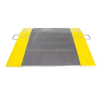 China Easy Operation Safety Convenience Loading Dock Equipments Aluminium Truck Leveler Loading and Unloading Plate Board Ramp Aluminium Dockplate for sale