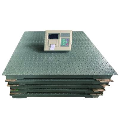 China Carbon Steel Or Stainless Steel 1 Ton 3 Ton 5 Ton 10 Ton Weighing Scale, Floor Type Digital Scale Weighing Scales 1000 Kg for sale