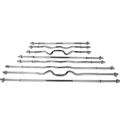 China Universal Outstanding Material Bar High Quality Stainless Steel Cylinder Barbell Long Weight for sale