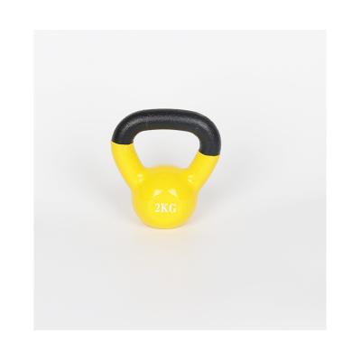 China Universal Factory Price Chinese Cast PVC Material Portable Kettlebell For Gym Fitness for sale