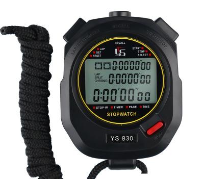 China Waterproof Electronic Digital Timer Water Resistant Memory Professional Sports Timer Electronic Stopwatch for sale