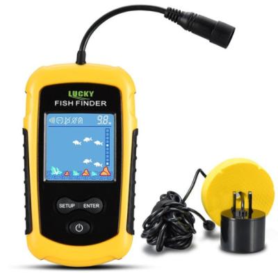 China Portable Water Color Screen Fish Finder Fish Finder Sonar Boat Transducer Fishing Echo Sounder Handheld Fish Finder for sale