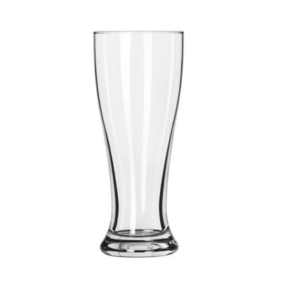 China Hotel Restaurant Wholesale 14oz Home High Quality German Pilsner Glass Beer Mug With Thick Bottom for sale