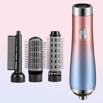 China Foldable 4 in 1 Custom Hair Dryer Hair Care and Beauty Styler Hair Straightener 1000W Hair Dryer and Volumizer Hot Airbrush for sale