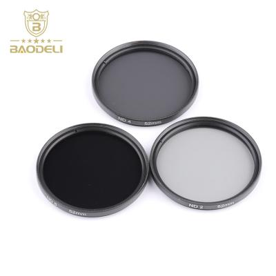 China Baodeli 52Mm Variable Attenuator Nd/Variable ND Filter Neutral Density Adjustable Filter (Nd2 To Nd400) Opposing Polarizing Glass 52mm for sale