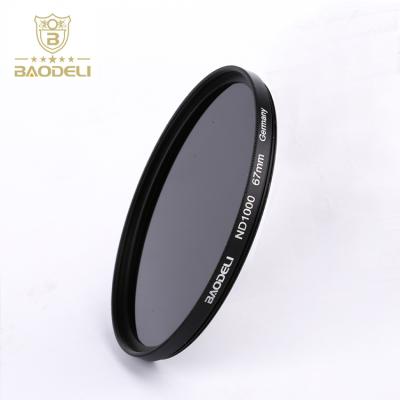 China Baodeli Camera Lens Filter 67Mm ND 1000 Filter Kit 67mm for sale