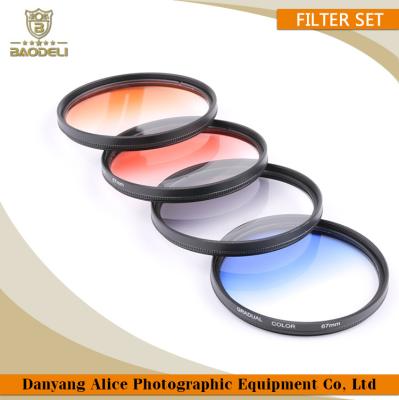 China Baodeli's Filter 67Mm Graduated Gray Filter For Canon Lens 18-200Mm 67mm for sale