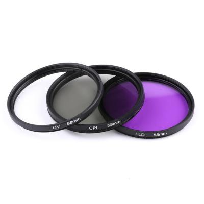 China Filter Set 58Mm Fld Full UV Filter For Any Digital Slr Camera With 58 Mm Lens, Fit For Canon Nikon Olympus Ect Dslr 58mm for sale