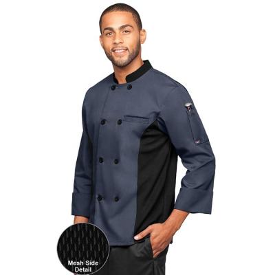 China Top Quality Non-shrink Chef Factory Uniform Hotel Kitchen Executive Chef Uniform Chef Restaurant for sale