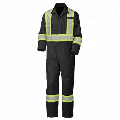 China High Visibility Overall Workwear Safety Work Suit Uniform for sale