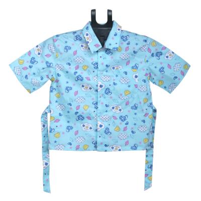 China High Quality Medical Soft Hospital Gown Fabric Children's Hospital Gown for sale