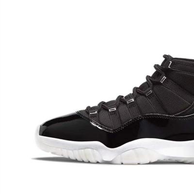 China Cushioning New Aj11 Mens Basketball Shoes Outdoor High Top Basketball Shoes Black White Basketball Sneakers for sale