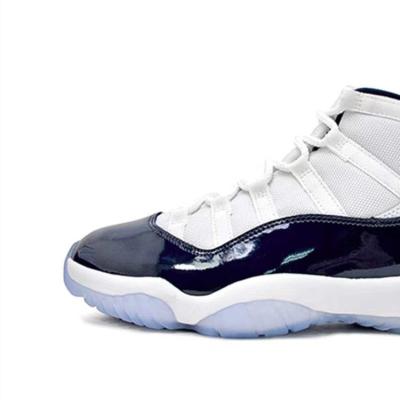 China New Design Brand Logo Mens Basketball Shoes Aj11 High Top Comfortable Sneakers Cushioning for sale