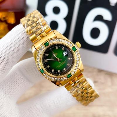 China Automatic Date Ladies Watches with Day and Date Make Your Own Brand Logo Analog Brands List Modern Women's Couple Watch for sale