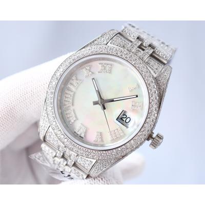 China Factory Automatic Waterproof Popular Fashion Custom Date Mechanical White Female Watch For Men for sale