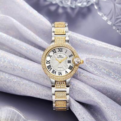 China Automatic Date Wrist Watch Suppliers Watch Women Brand Water Proof 10 A.M. Ladies Watches Ganeva Charm Bracelet Princess Cut Diamond Ladise for sale