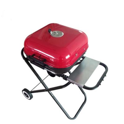 China Easily Assembled Mobile Grill Designs Outdoor Picnic Charcoal BBQ Grill for sale