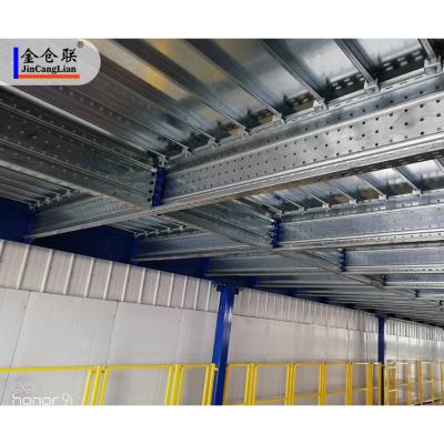 China Corrosion Protection Customized Heavy Duty Multi Tier Mezzanine Floor Rack Platform For Warehouse Storage for sale