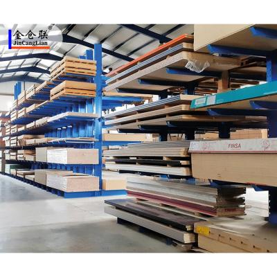 China Corrosion Protection Double And Cantilever Storage Racks Single Side Wall Mounted Electric Movable Long Rack Arm for sale