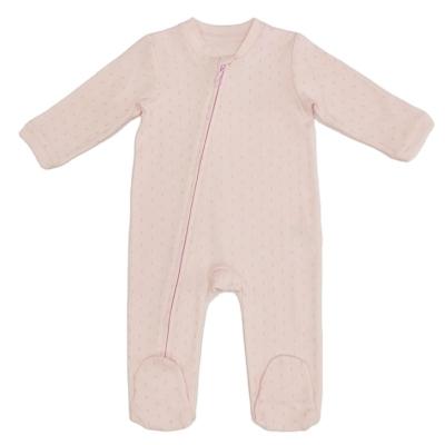 China Newborn Baby Footed Sleeper Baby Footed Rompers New Design Cotton Pajamas Infant Infant Cotton Romper for sale