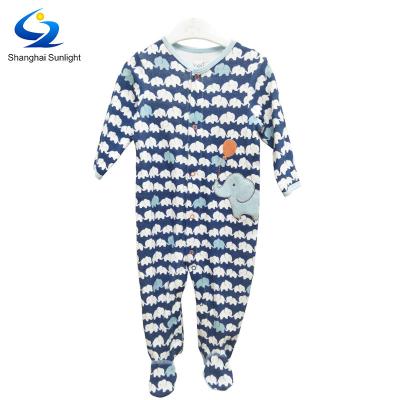 China Best Selling Styles Short Sleeve Customize Clothes Newborn Infant Baby Romper Set for sale