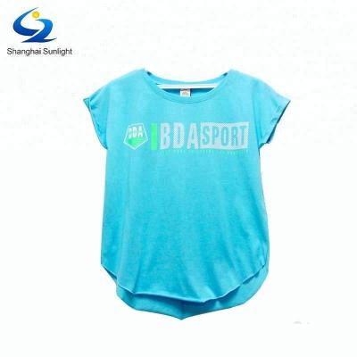 China Casual Sleeve Anti-pilling Short Lady T Shirt For Women for sale