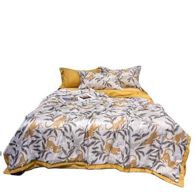 Китай Bancy Bed Sheet Set Bancy-T-103 Anti Dust Mite Wedding Silk Bedding Set продается