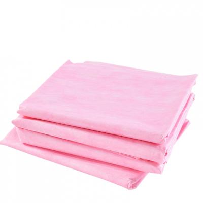 Κίνα Soft disposable bed sheet withe rope bed sheet roll disposable non-woven sheets set προς πώληση