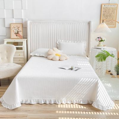 Κίνα Bulk Purchases 40S Washed Cotton Lotus Leaf Edge  BANCY  Bed Cover Three-Piece Set προς πώληση